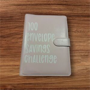 Pink Envelope Savings Challenge Binder